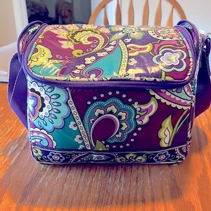 Vera Bradley Heather pattern lunchbox